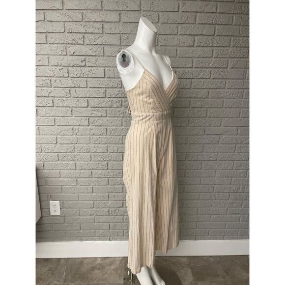Altar’d State Striped Cropped Jumpsuit Size S NWT - Picture 4 of 8